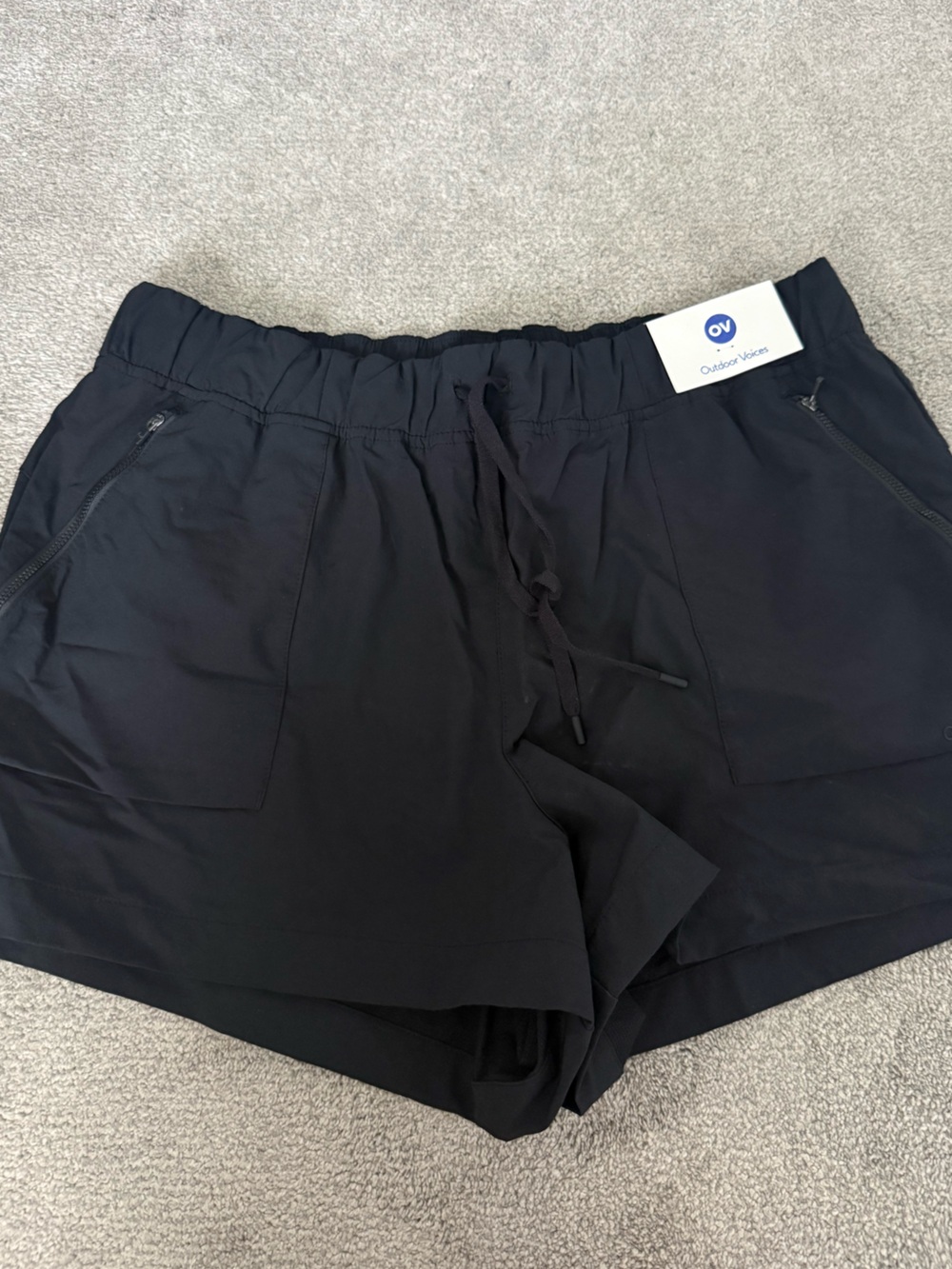Outdoor Voices Women's RecTrek Shorts in Black